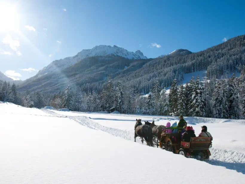 Pferdeschlittenfahrten - Winterurlaub in Wagrain-Kleinarl